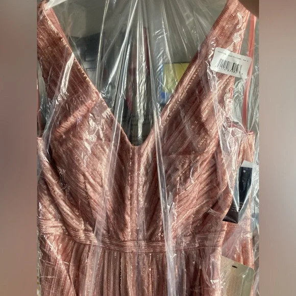 rose gold dress size 14 Ladivine J829 Short Party Dress main image 1